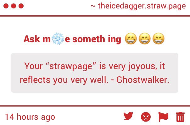 1cedaggerr's tweet photo. YAy😁😁❄️ that  make s me reallyyyyy hhapy 😊 youure straw. page is super ccool ❄️🧊🧊❄️❄️ tooo😁😁😁 https://t.co/8p4BaqEMXP