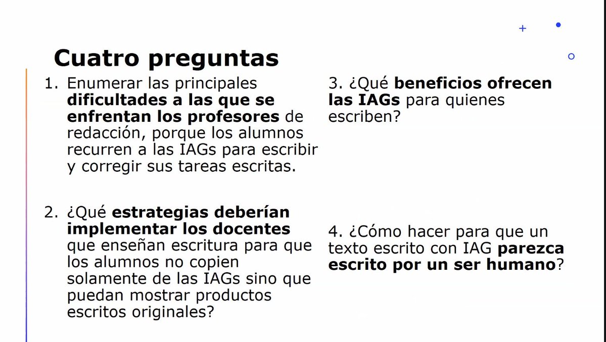 FerrarelliM's tweet photo. @nigropatricia @cscolari @piporta @pereyramelinam @AlexValverde_V @FAlbarello @yamilagold @maxiperet @carinalion La literatura es ARTE, nos dice @nigropatricia
¿Se pueden meter ideas en un software y obtener literatura, como propone Luciano Floridi con su concepto de escritura distante?

De paso, comparte un  intercambio con @claudeai sobre la didáctica de la escritura https://t.co/vDLPy8dD2x