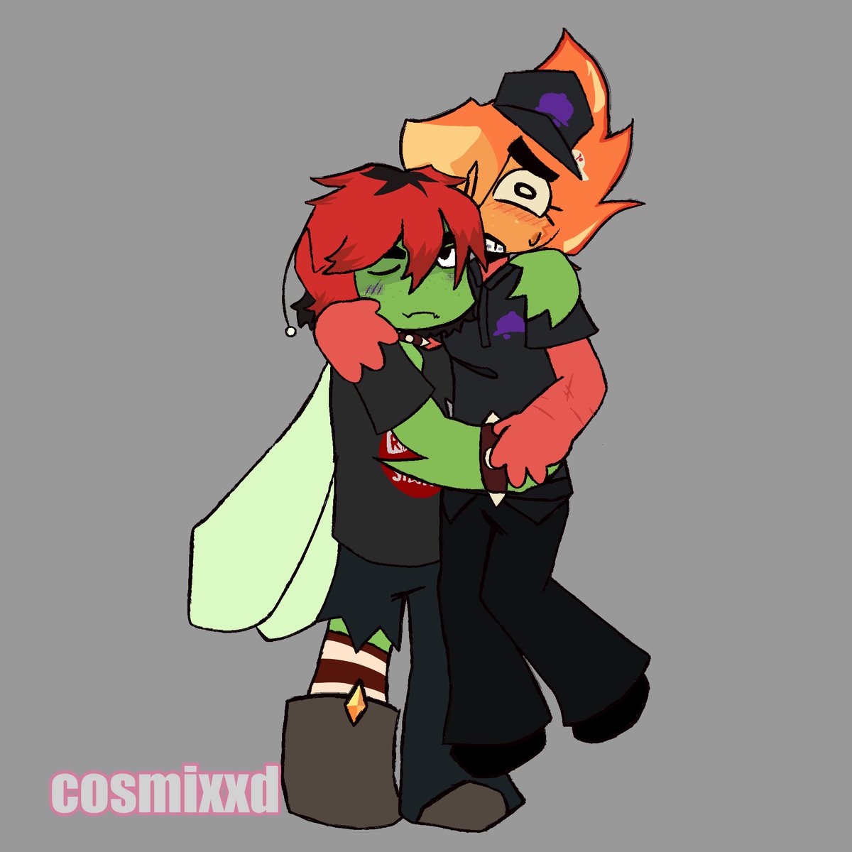 Cosmixxd's tweet photo. More #swapslice ! 

Their names are Marlo(Manny) and Mandy(Margo) now!

#FUNHOUSE https://t.co/lgEukBRlDT