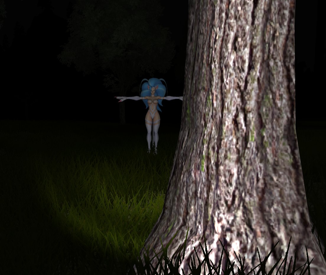 DREAMIN_CATG1RL's tweet photo. .. 𑄝੭

 ` I've come to SEE you, [READER] nyah .. !

>Why the fuck is she t-posing in the forest https://t.co/bLSQDLEzJO