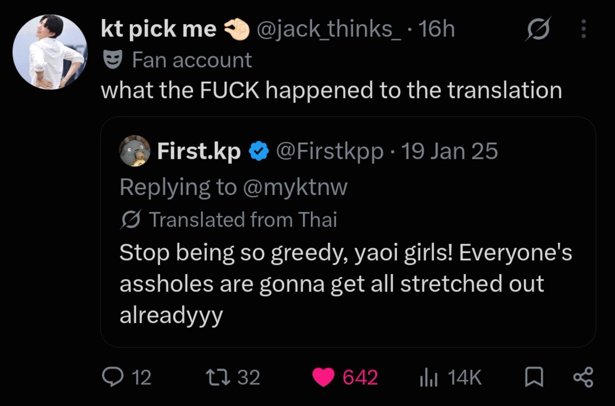 neosfatbrain's tweet photo. Generational tweet😭🤣 I'm dying of laughter. I'm sure grok has something against Thai because there's no way. 😭 It always does this. https://t.co/sRpQ29WKgp