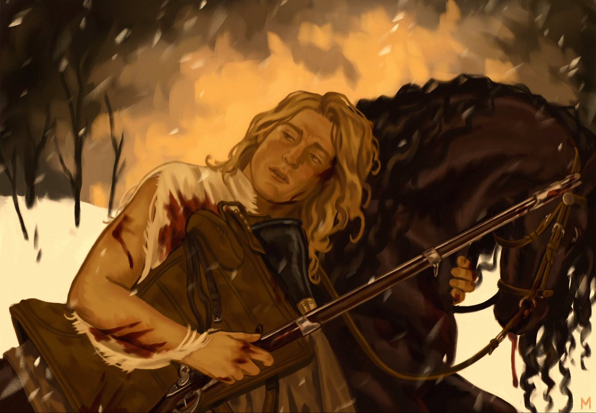_meanima's tweet photo. “… yet I was walking away from the dead wolves towards the dying horse.”

Post wolfkiller scene Lestat and his dying mare 🥀 (full book quote below!) 

#tvl #iwtv #iwtvart https://t.co/oLWlnoL0a7