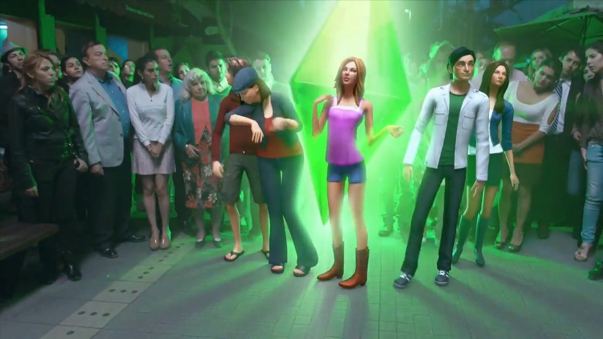 TheSimCommunity's tweet photo. EA pausing a Sims Multiplayer game to deliver a next-generation Sims Singleplayer game? Welcome back 2013/2014 🎉 https://t.co/1le13ORgxp