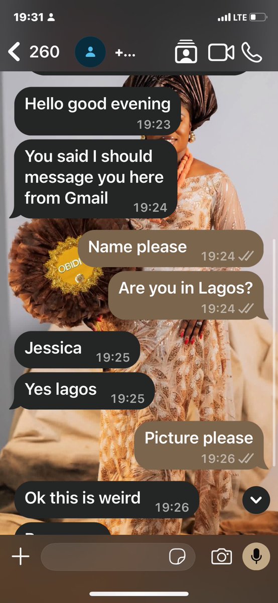 amanzeprecious8's tweet photo. I posted that my company is hiring , and people started reaching out.

One particular person had no display picture. Nothing.

I asked for her name. She gave it to me.
I asked if they reside in Lagos. She said yes.

Then I asked her  to send me a picture because I could not see her display picture.

Her response? “Oh, this is weird. Bye.”

😂😂😂

Wait, what?

You are looking for a job, and a recruiter asks you for basic information, and your response is to walk away?

Some of you are not ready for the opportunities you claim to want.

Professionalism starts before you get the job. Your attitude during the recruitment process says a lot about you.