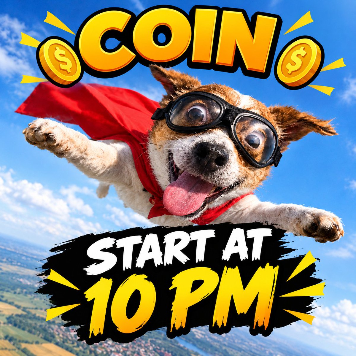 DogFlyDOGF's tweet photo. COIN START AT 22;00 POLISH TIME
#MEMECOIN #DOGFLYCOIN https://t.co/zhjlLNIcVY