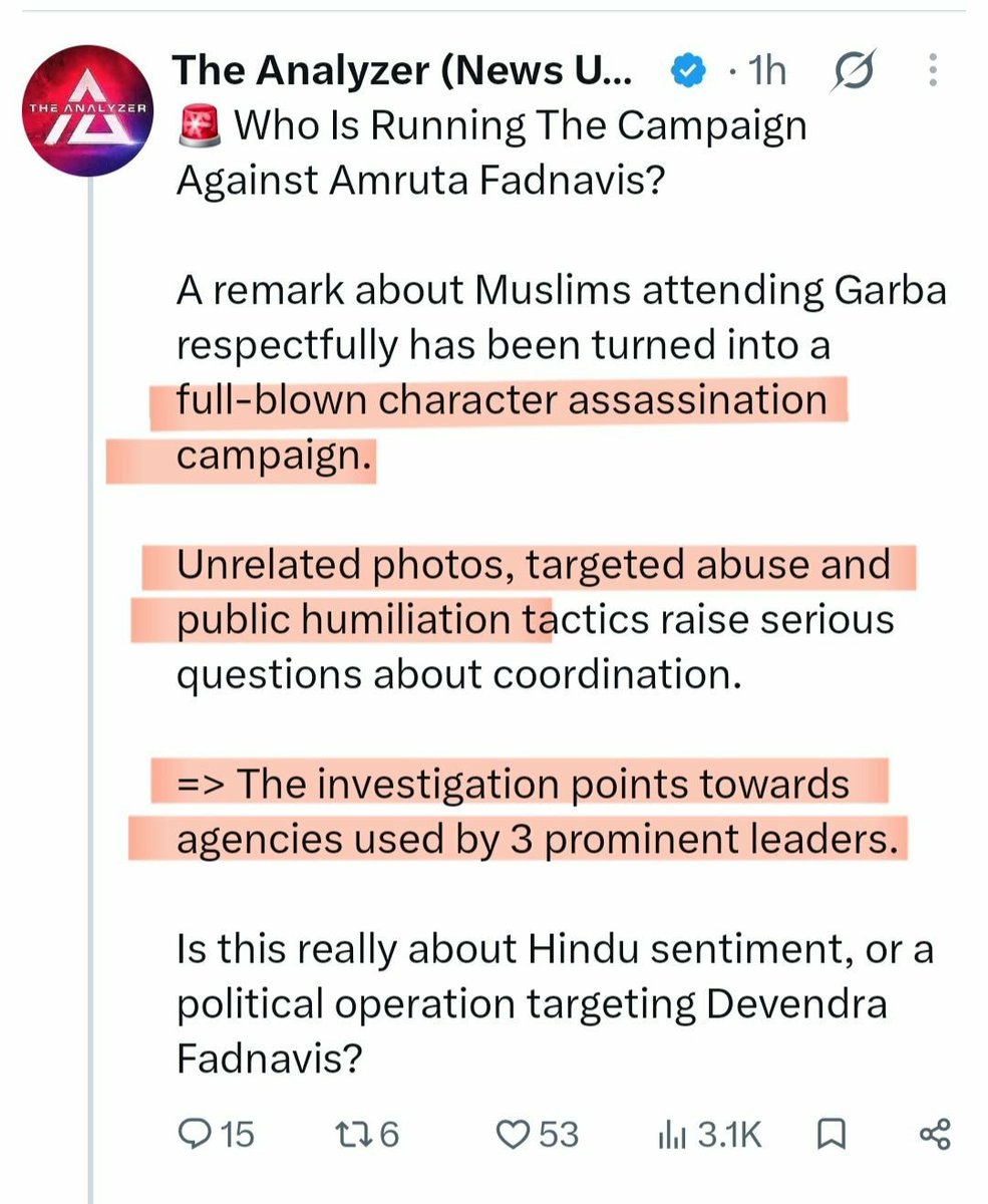 AstuteNyaksha's tweet photo. Looks like a script was handed over to them.

Hindutva Knight was smart enough to reframe the content.

Megh Updates and The Analyzer forgot to edit this arrow symbol "=>"

That arrow appears randomly and doesn't make sense.
Copy-Paste karte waqt arrow bhi copy hogaya bymistake. https://t.co/qjddmAZ4oi