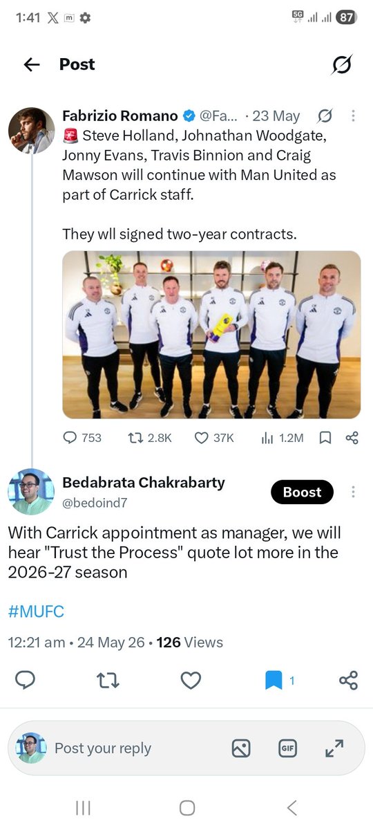 bedoind7's tweet photo. In January,Amorim was sacked,I said we lost a very good manager. Can clearly see,Amorim wanted good 4 us

When Carrick was appointed in May,i said poor appointment 

#SackCarrick today &amp; appoint Nagelsmann immediately.I can't take 4-1 from Como @ManUtd @OmarBerrada @INEOS #MUFC https://t.co/ydy5oUWWl8
