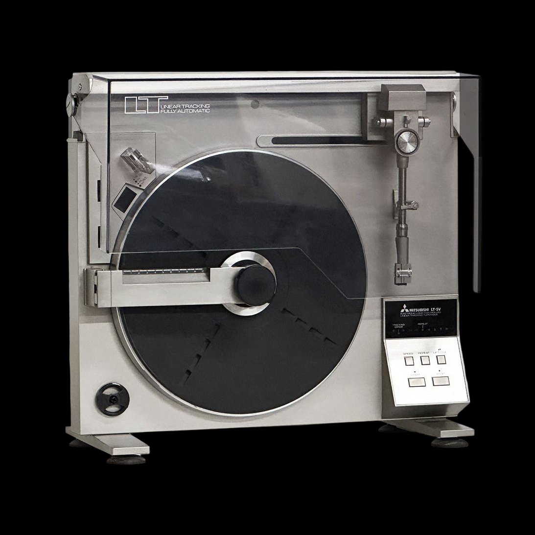 obsoletearchive's tweet photo. 1979 Mitsubishi LT-5V Turntable https://t.co/me16cGq7JN