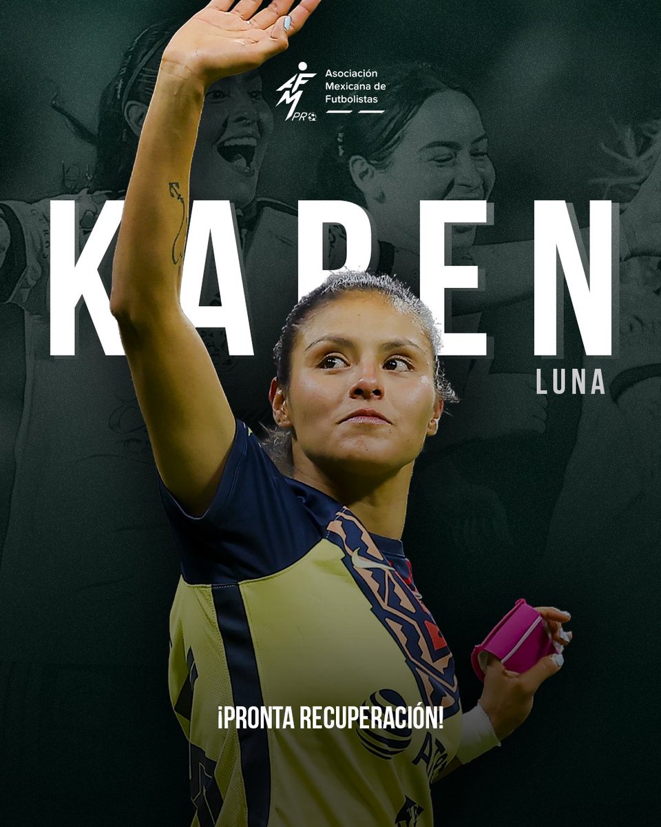 AMFproMX's tweet photo. La valentía y el coraje con los que defiendes cada balón son la prueba de que este pausa solo será un capítulo más de tu fortaleza.

¡Pronta recuperación Karen! Estamos contigo. https://t.co/rqHaT7HYxL