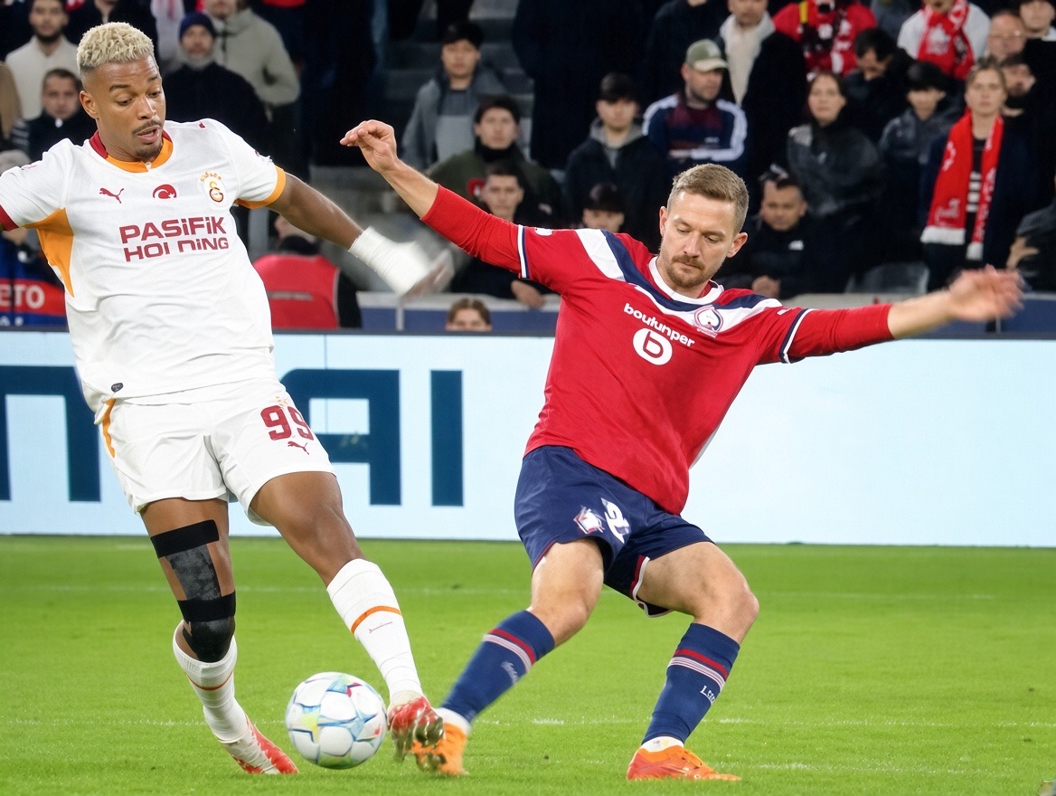 TemizLigFutbol's tweet photo. ✅🟨 Dk 89: Perrin’in rakibi Lemina’ya geç kalınmış bir müdahalede bulunuyor bu hareketin karşılığında görmüş olduğu sarı kart doğru.
#LOSCvGS #LOSCGS #LOSCGAL #Lille #Galatasaray #UCL #ChampionsLeague https://t.co/xnfmOVKxT3