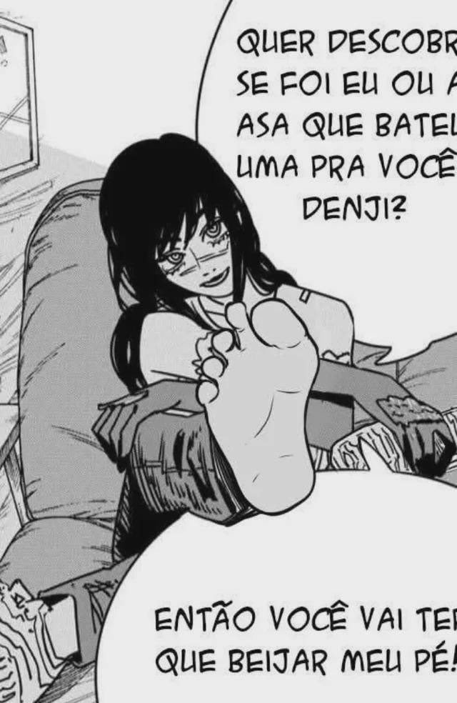 makimafeetss's tweet photo. Yoru resting her feet after fighting 🙂 #chainsawman #yoru #feetfetısh https://t.co/37I0illTMc