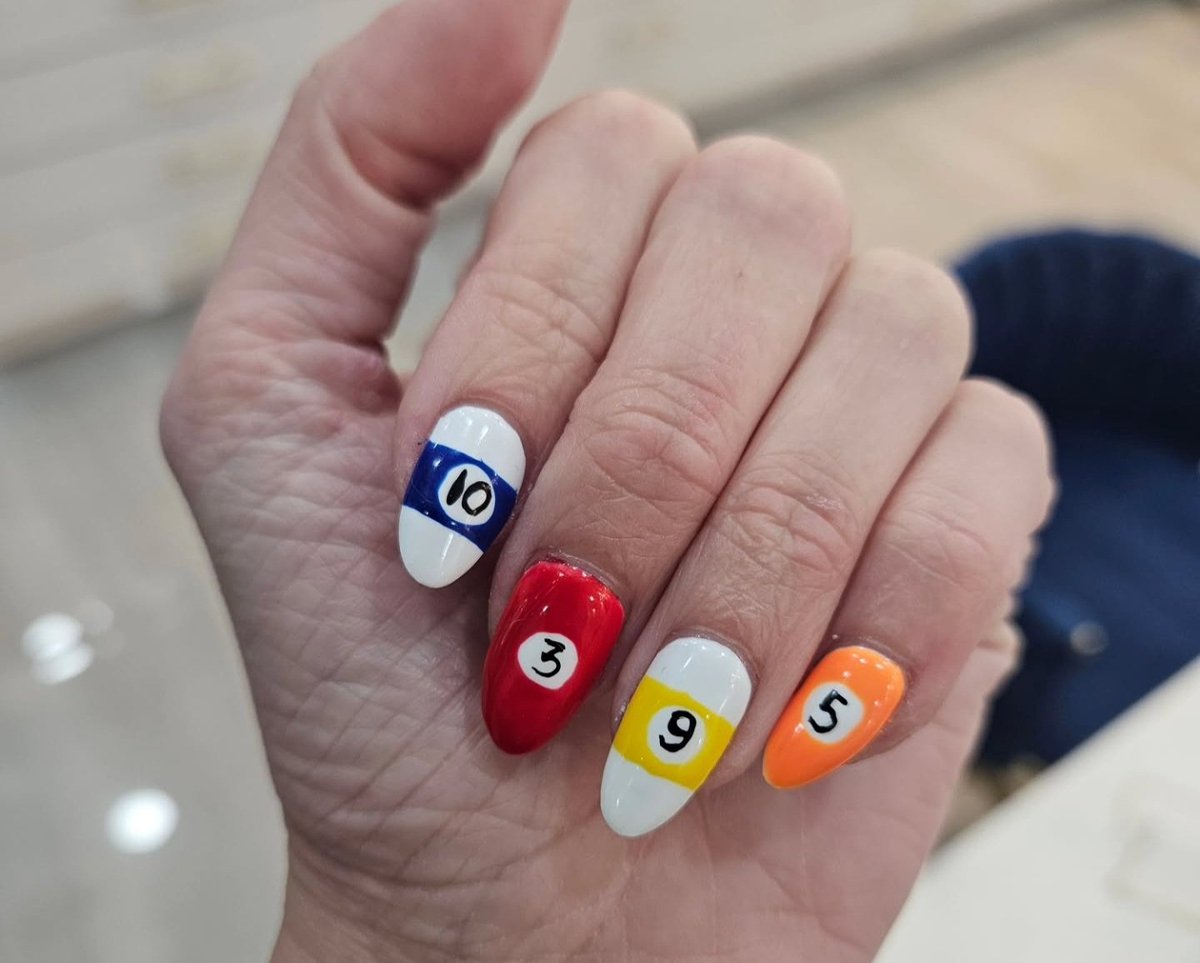 GoPlayPool's tweet photo. Have you done your nails lately? 💅 ❤️👍
#nails #manicure #poolrelated 
#goplaypool 
#goplaypoolapp https://t.co/ZEBLKCO73O
