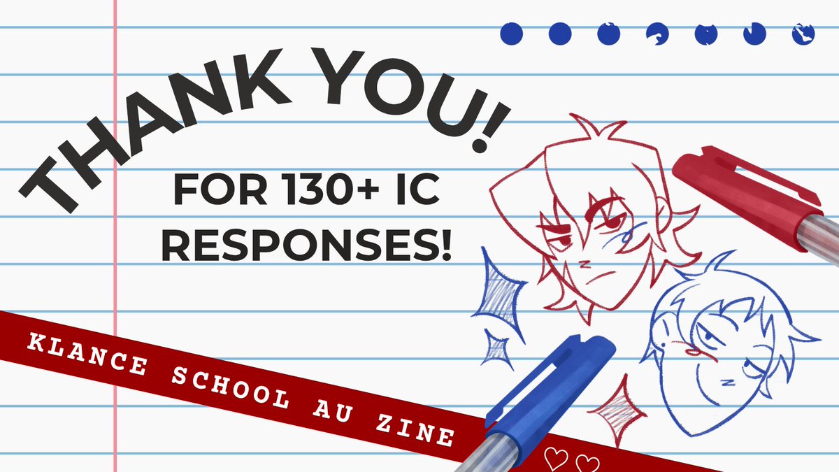 KlanceILY's tweet photo. ❤️ THANK YOU! 💙

Say WHAT?! 😳 In 24 hours, we've already surpassed 130 interest check responses! Thank you so much for your support! 

Let's keep spreading the word! 🗣️🌟
https://t.co/asmJb1AqnT https://t.co/S75QzIyEfH