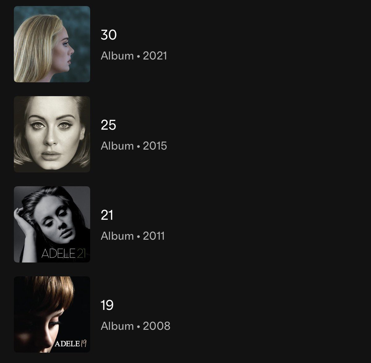 dduadele's tweet photo. @Adele Don't you dare to ruin this view with a random title instead of 38 https://t.co/kgb76Mvfou