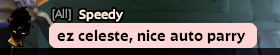 juno_https's tweet photo. i love getting accused of auto parry, top 5 compliments https://t.co/yTGQHqOHYR