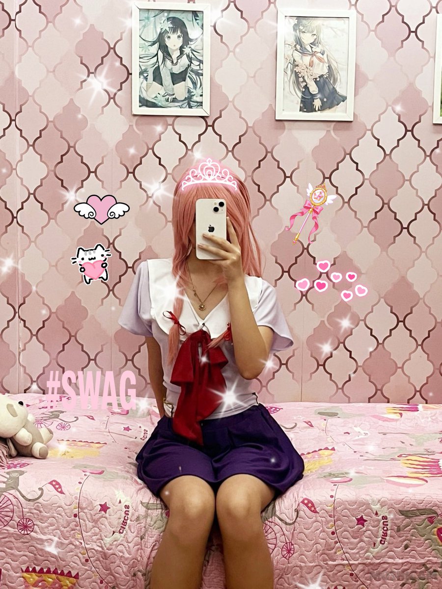 honeyaerith's tweet photo. Meu quarto todo rosinha💗 arrasei https://t.co/RZNNiuIoVy