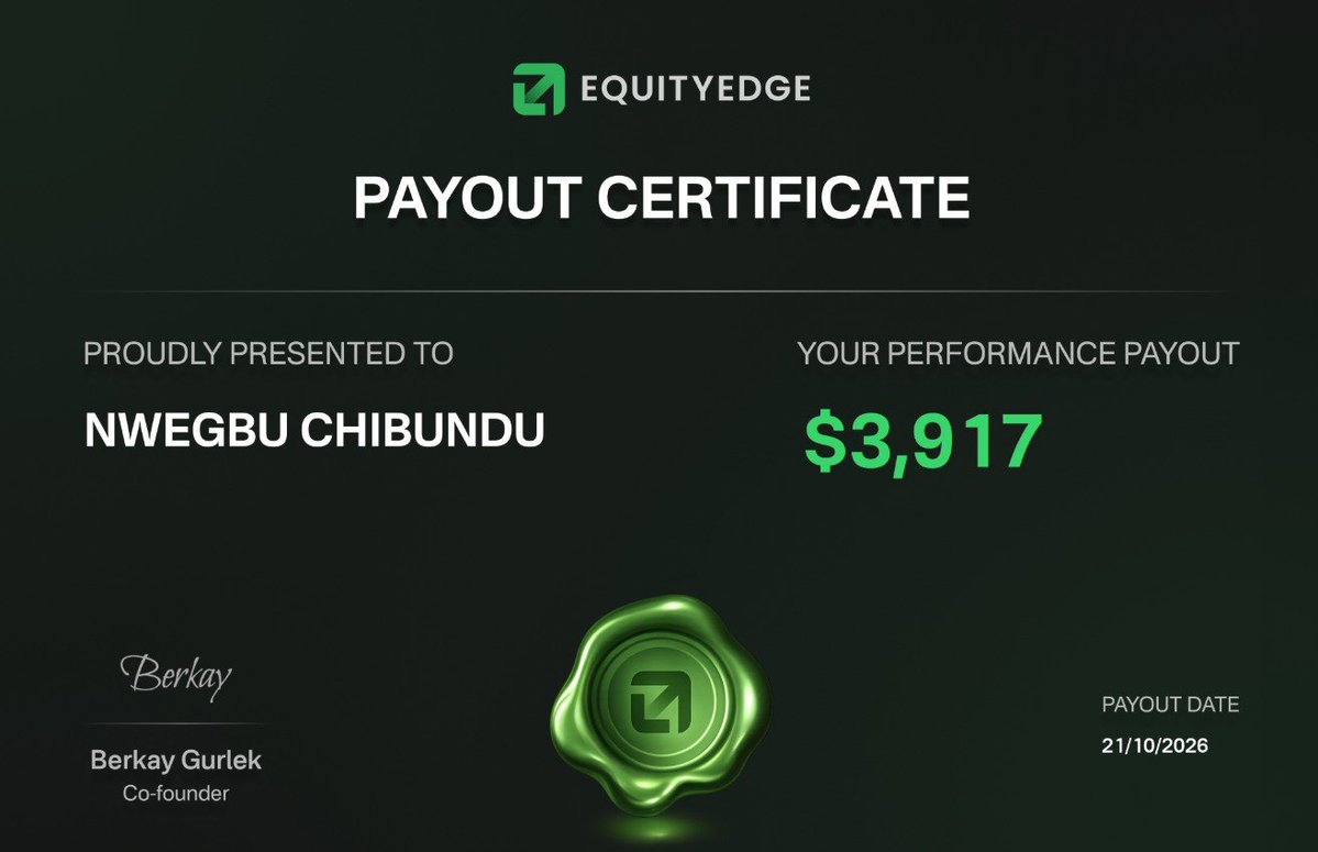 cn_pascal01's tweet photo. I successfully received my payout from @EquityEdgeUK propfrim it was as quick as possible,thanks to the team for making it possible https://t.co/5HLHK12L1K