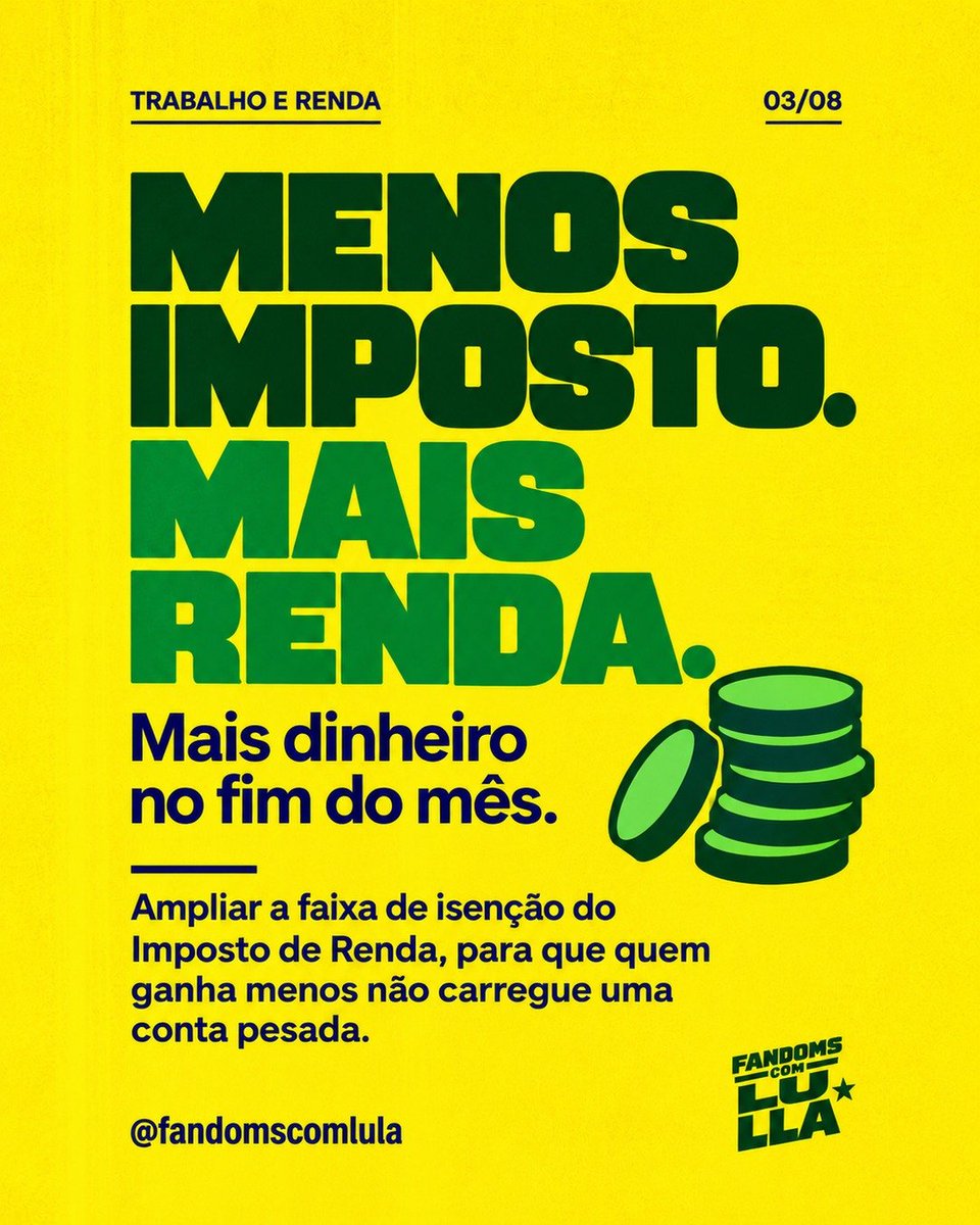 sofiacarsoninfo's tweet photo. Dignidade no trabalho é essencial! Conheça algumas das propostas em relação a trabalho no Brasil com Lula. ⭐️❤️ #FandomsComLula https://t.co/8xwDKnqAjO