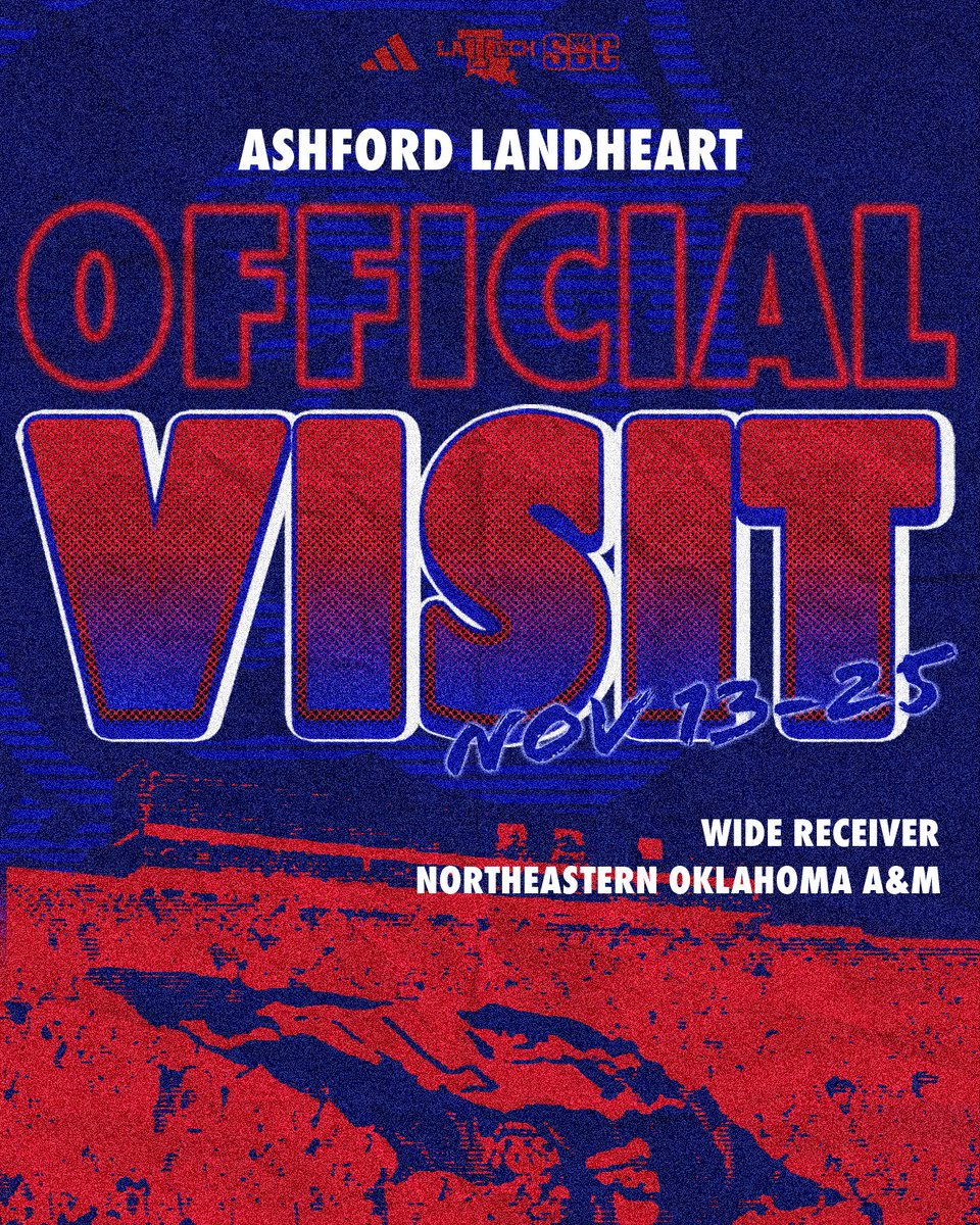 alandheart6's tweet photo. I will be on my official visit to @LATechFB November 13-15!! @latour_jenna @JustinApod @LoJoe12 https://t.co/FMJenF8e4S