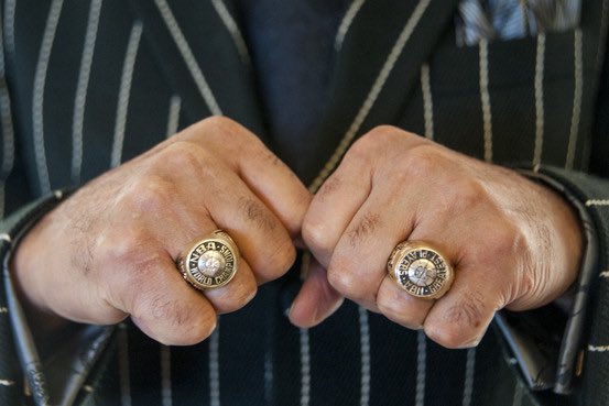 MSG_Rocking's tweet photo. The rings are just too big nowadays. You can’t actually wear them.

Meanwhile Clyde wears his two rings every day.

Don’t get me wrong, the 2026 rings are awesome.  But if I had to choose, I’d want something I can actually wear.  Something that reminds me every day for the rest of my life about what I earned.