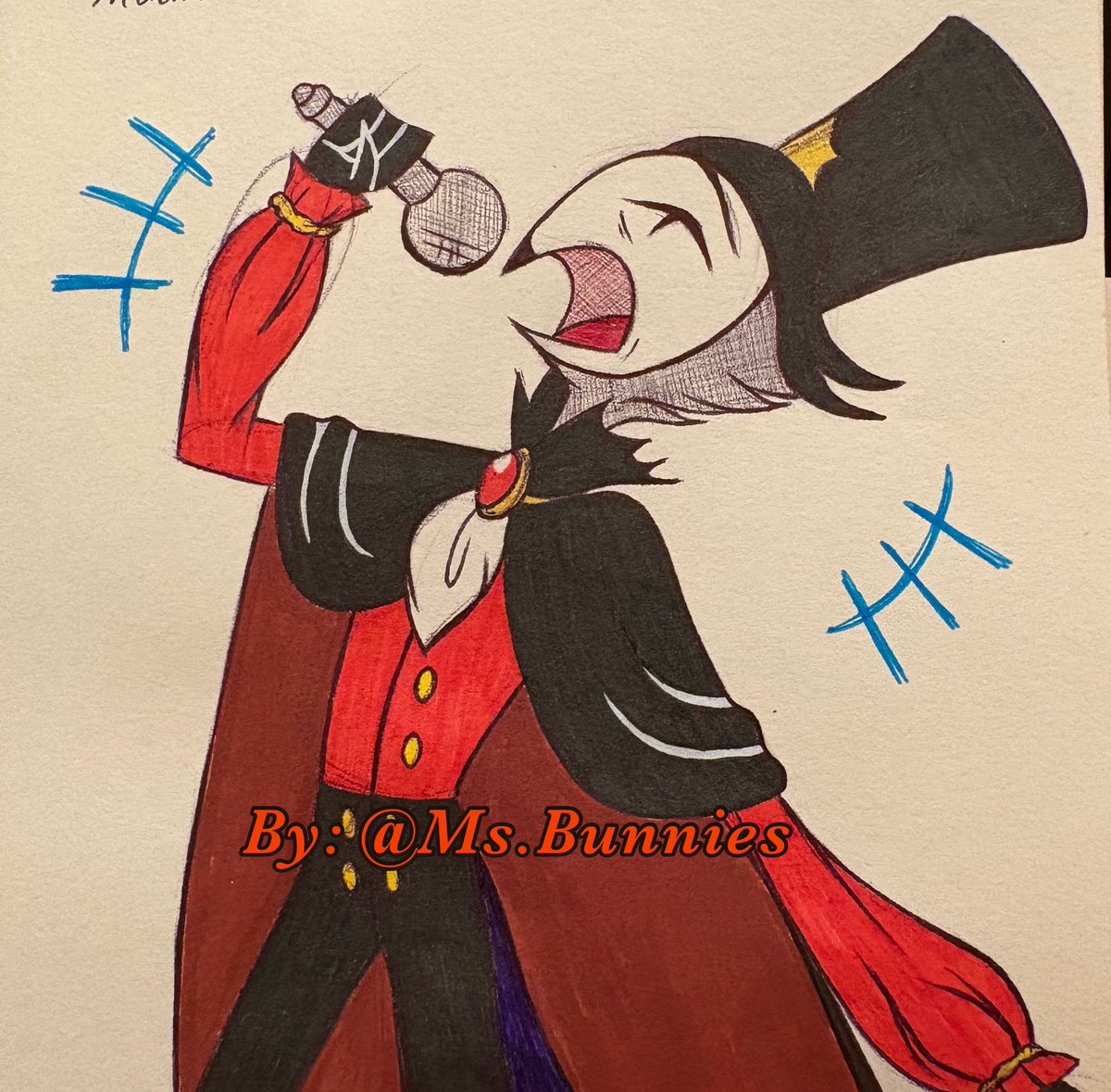 ms_Bunnies's tweet photo. #imptober day 21 motherf**ker 🫢
No caption today, I’m tired 😭 but enjoy 😉 #helluvaboss #helluvabossstolas #stolitz #inktober #traditionalartist #inkdrawing https://t.co/6gmP7qMyaN