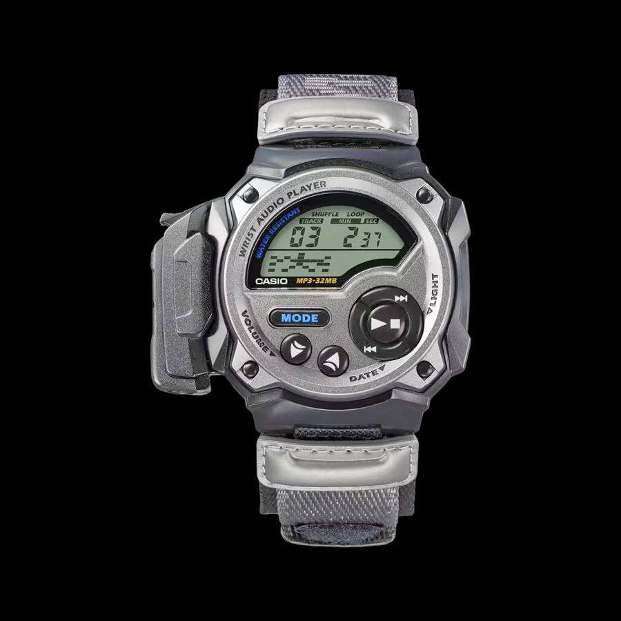 obsoletearchive's tweet photo. 2000 Casio WMP-1 Wrist MP3 Player https://t.co/M1wrIifS7U