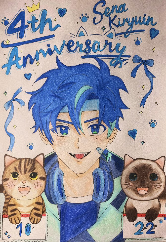 2yan_hy's tweet photo. #Happy4thSenanniversary 
 #SenasArt
ごめんなさい！ハッシュタグミスってたああああ！上げ直し！
せなくんだいすきだ！！ https://t.co/3ZT8nYykmP