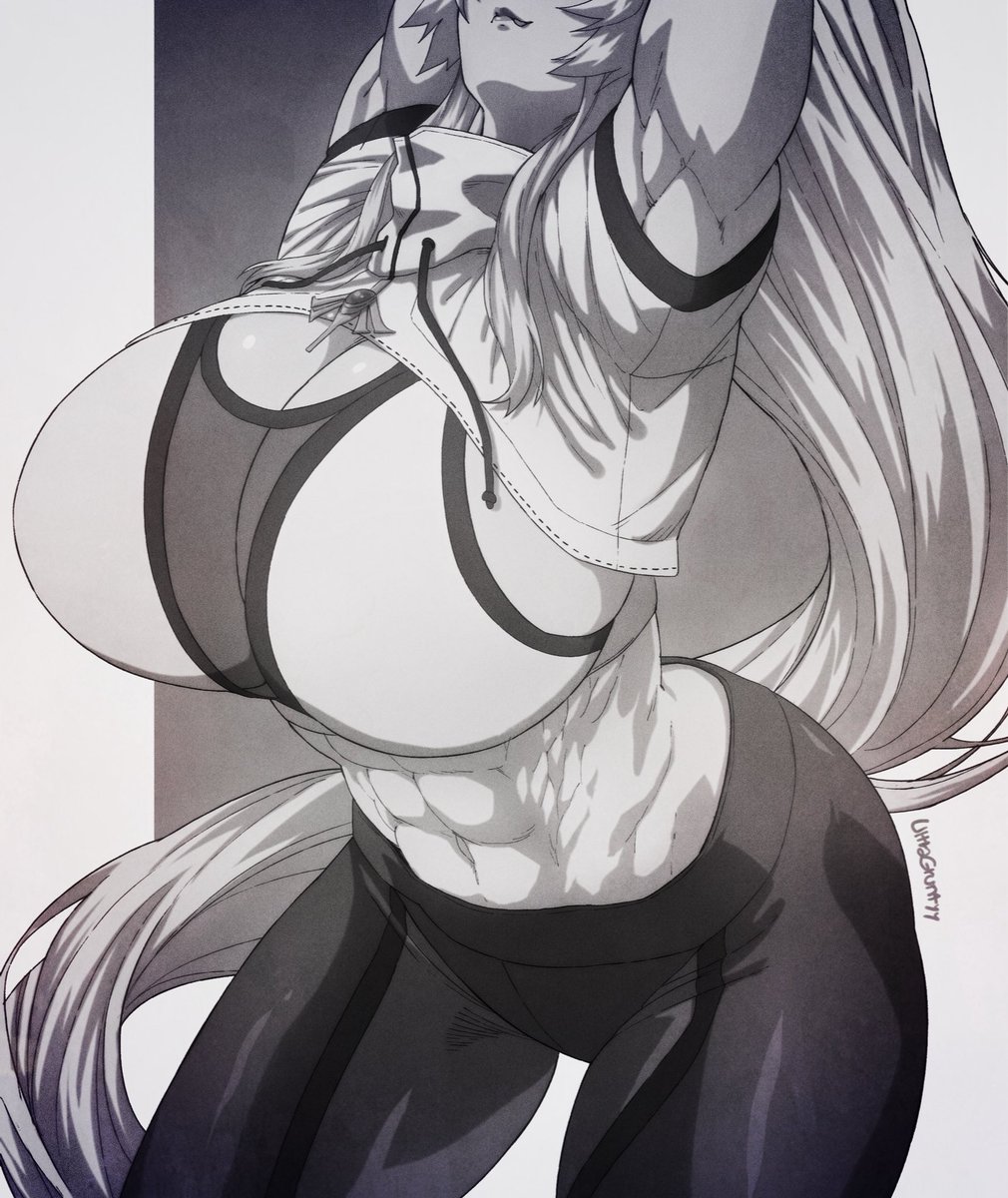 SnowpointBrawl's tweet photo. With morning comes the Titan’s rousing once again - and the morning stretches with it.

Last night left her quite sore…so if you need something, do her a favor and wait until she’s finished. https://t.co/E7Cnp62lVD