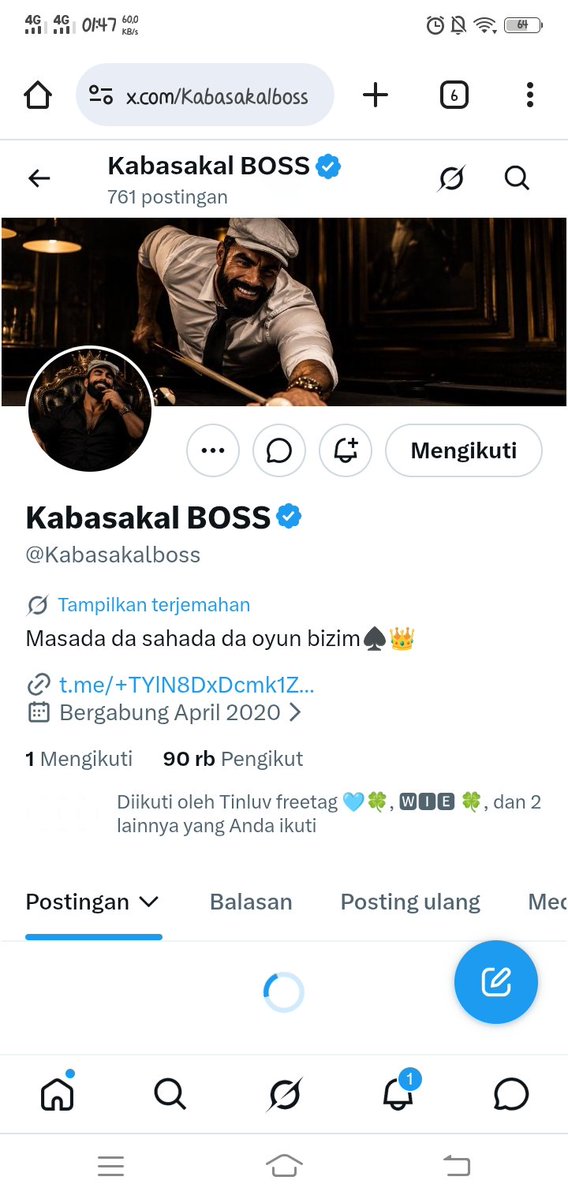 Ergsimon's tweet photo. @Kabasakalboss Notifiasi on🔔 https://t.co/3a8ogZEB0k