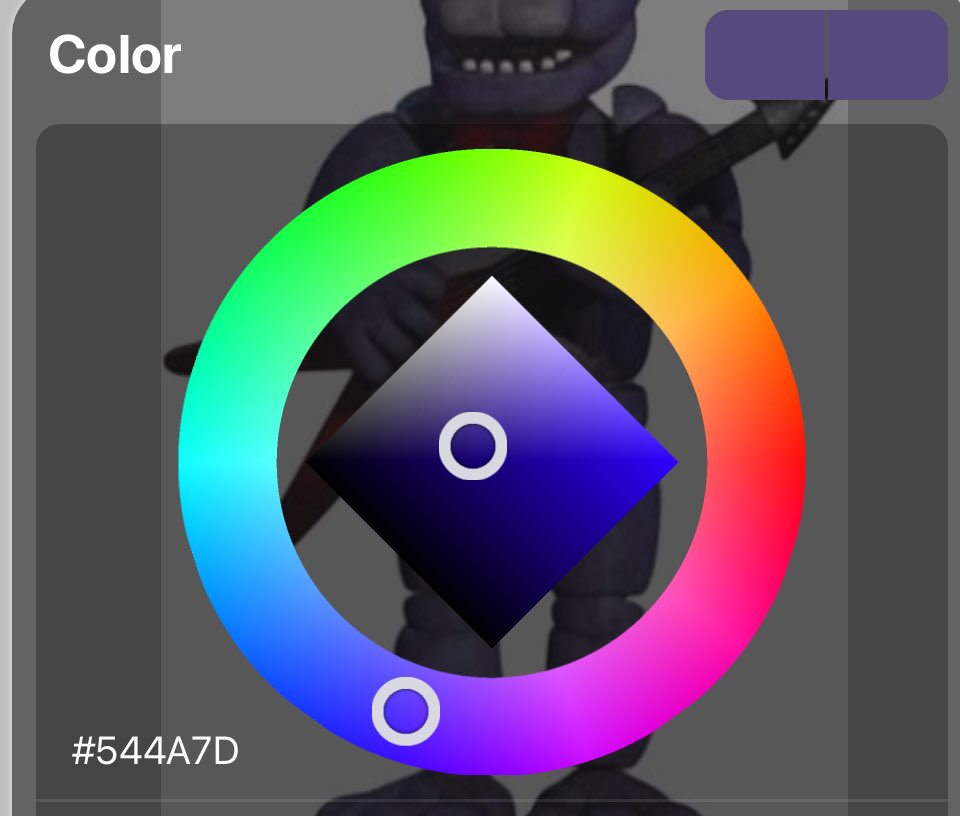 MXRDER0USF0X's tweet photo. @William_M_Afton According to my systems, Bonnie is in fact a dull indigo! Though it can be seen as both blue and purple, it is in between!

Factually correct statement, Mr. Afton https://t.co/UtRLTaBA8t