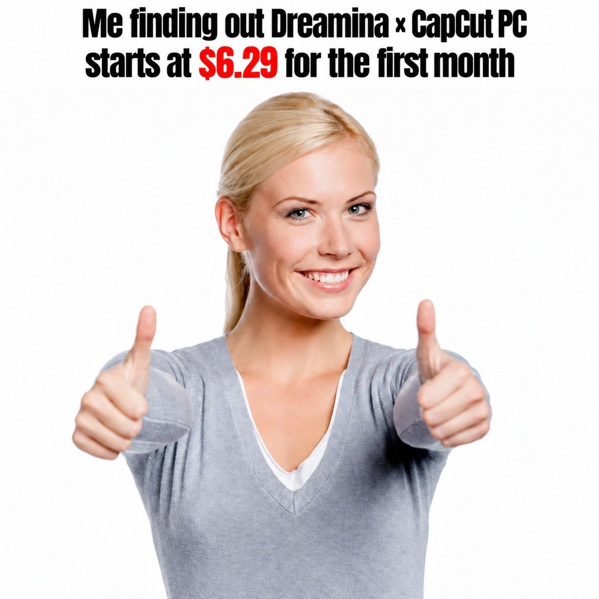 _lexers's tweet photo. Got a campaign coming up? Now's a good time to get creating. 🚀
Dreamina for the assets, CapCut PC for the edit. Start for as low as $6.29 before the Oct 20–30 offer wraps up.
#CapCutDidThat #Dreamina #Smallbusinessmarketing #CapCutSale https://t.co/ApK3eOdfbq