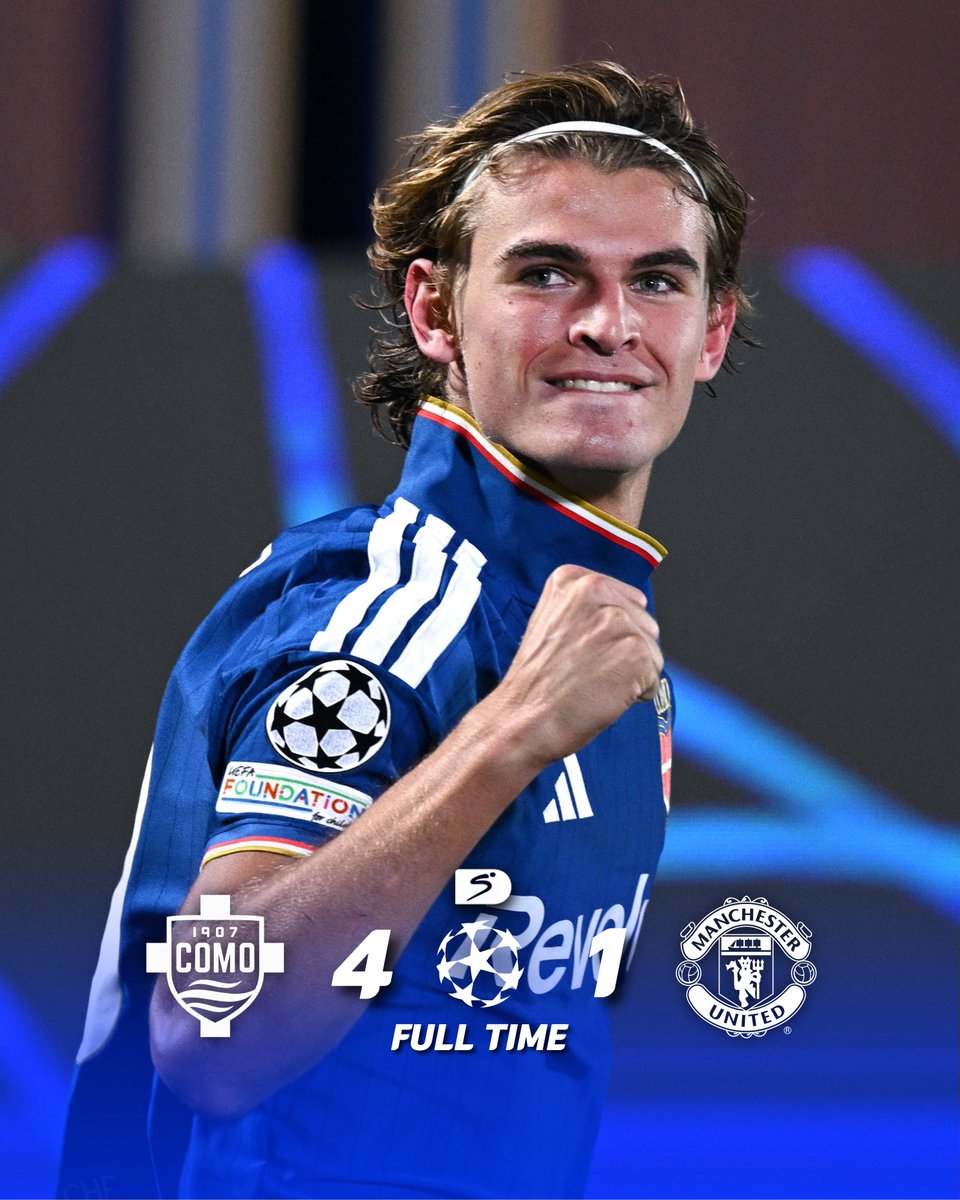 SSFootball's tweet photo. It's a historic night for Como in the Champions League 🤩⚽️

#SSFootball | #UCL https://t.co/RdnBkpls3U