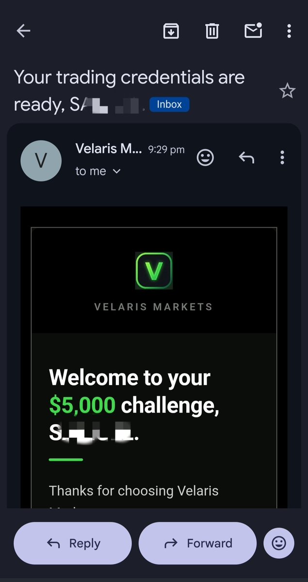 aurex7779's tweet photo. Starting my Phase 1 journey with @VelarisMarkets! 💙🥹

Every trader starts with a dream, doubts, and the hope of making it one day. ❤️‍🩹📈

One step at a time, trusting the process and believing in myself. 🙏🏻🎯

To everyone chasing their dreams, don't give up. Your🕝Will Come . https://t.co/TSTYyk4yqD