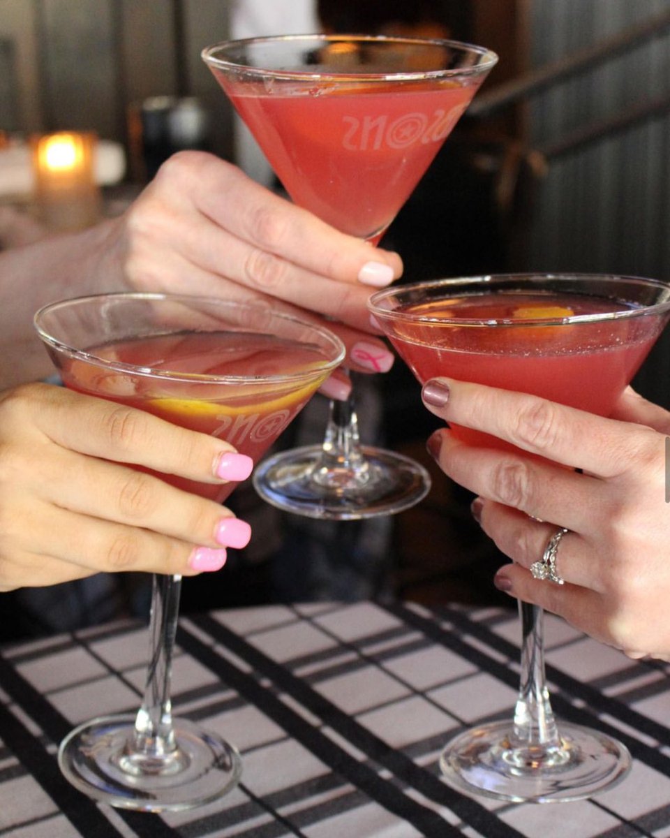 GibsonsSteak's tweet photo. Let’s think pink! 💕 We are proud partners with @lynnsage. Throughout the remainder of October, a portion of the proceeds of all Cosmos sold will be donated to Breast Cancer Research. #CosmosForTheCure 🍸✨ https://t.co/quXwgR9z1P