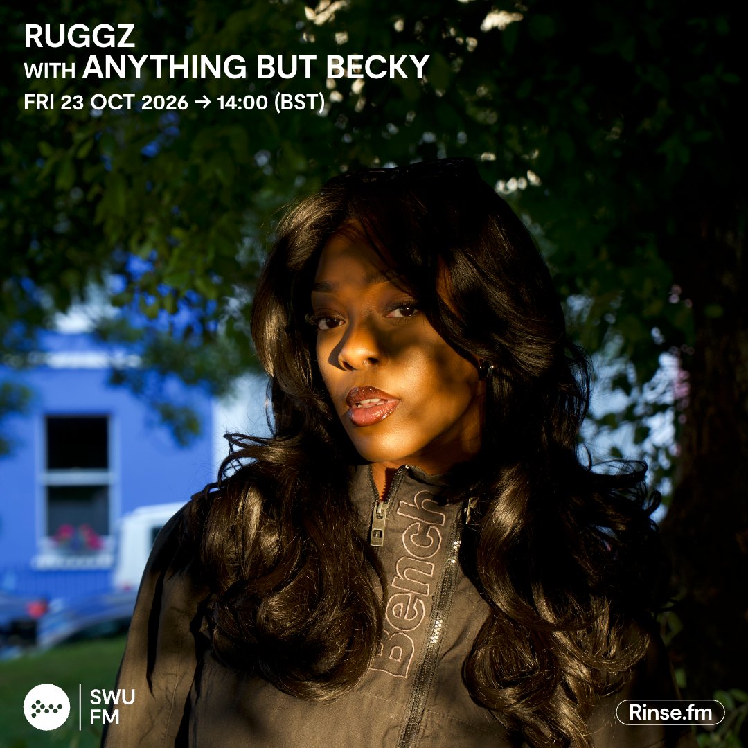 SWUFM's tweet photo. Live it's: Ruggz with Anything But Becky

https://t.co/zBWxXSgB91 #SWUFM https://t.co/0ZNmlJj18u
