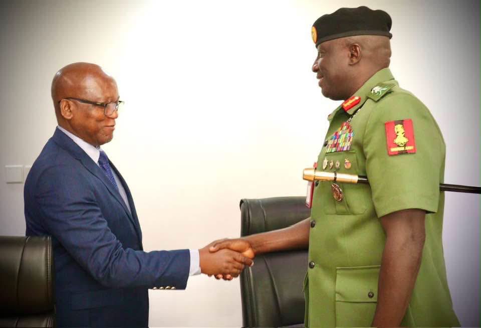 DejiAdesogan's tweet photo. COAS, RWANDA DEFENCE MINISTER DEEPEN COOPERATION IN IED RESPONSE, CTCOIN

The Chief of Army Staff (COAS), Lieutenant General Waidi Shaibu, has called for strengthened Nigeria–Rwanda defence cooperation in Improvised Explosive Devices (IEDs) threat mitigation and victim care, Counterterrorism and Counterinsurgency (CTCOIN), and professional military capacity development. He made the call during a meeting with Rwanda’s Minister of Defence, Minister Juvenal Marizamunda, in Kigali on Wednesday, 21 October 2026, emphasising the strategic importance of shared expertise and specialised training in confronting evolving security threats and advancing regional stability.

Lieutenant General Shaibu expressed appreciation to the Minister for approving his official working visit and pledged sustained efforts to deepen bilateral defence cooperation. He commended the professionalism, discipline and training standards observed during his engagements with Rwanda’s military institutions, particularly the Rwanda Military Academy at Gako.  He urged both countries to explore expanded cooperation in IED detection, countermeasures and the care of victims, while leveraging their respective CTCOIN experiences to improve operational preparedness, protect civilians and strengthen the capacity of their armed forces to respond to asymmetric threats.

In his remarks, Minister Juvenal Marizamunda appreciated the Nigerian Army’s contribution to strengthening existing defence relations, particularly through professional exchanges spanning officer-cadet training to strategic-level military education. He acknowledged Nigeria’s deployment of two directing staff to support the development of the National Defence College–Rwanda and encouraged deeper collaboration in counterinsurgency and peace support operations. 

He emphasised the need for both countries to leverage their operational experiences for mutual benefit and wider international security, particularly across Africa, noting that sustained defence partnerships, specialised training and knowledge-sharing are vital to building resilient armed forces and advancing lasting regional and international peace.

APPOLONIA ANELE
Colonel
Acting Director Army Public Relations
21 October 2026