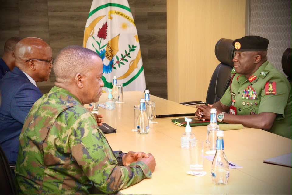 DejiAdesogan's tweet photo. COAS, RWANDA DEFENCE MINISTER DEEPEN COOPERATION IN IED RESPONSE, CTCOIN

The Chief of Army Staff (COAS), Lieutenant General Waidi Shaibu, has called for strengthened Nigeria–Rwanda defence cooperation in Improvised Explosive Devices (IEDs) threat mitigation and victim care, Counterterrorism and Counterinsurgency (CTCOIN), and professional military capacity development. He made the call during a meeting with Rwanda’s Minister of Defence, Minister Juvenal Marizamunda, in Kigali on Wednesday, 21 October 2026, emphasising the strategic importance of shared expertise and specialised training in confronting evolving security threats and advancing regional stability.

Lieutenant General Shaibu expressed appreciation to the Minister for approving his official working visit and pledged sustained efforts to deepen bilateral defence cooperation. He commended the professionalism, discipline and training standards observed during his engagements with Rwanda’s military institutions, particularly the Rwanda Military Academy at Gako.  He urged both countries to explore expanded cooperation in IED detection, countermeasures and the care of victims, while leveraging their respective CTCOIN experiences to improve operational preparedness, protect civilians and strengthen the capacity of their armed forces to respond to asymmetric threats.

In his remarks, Minister Juvenal Marizamunda appreciated the Nigerian Army’s contribution to strengthening existing defence relations, particularly through professional exchanges spanning officer-cadet training to strategic-level military education. He acknowledged Nigeria’s deployment of two directing staff to support the development of the National Defence College–Rwanda and encouraged deeper collaboration in counterinsurgency and peace support operations. 

He emphasised the need for both countries to leverage their operational experiences for mutual benefit and wider international security, particularly across Africa, noting that sustained defence partnerships, specialised training and knowledge-sharing are vital to building resilient armed forces and advancing lasting regional and international peace.

APPOLONIA ANELE
Colonel
Acting Director Army Public Relations
21 October 2026