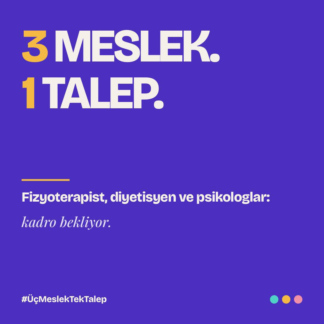 FZT_irems's tweet photo. @edipuzen Erken müdahale ve etkili rehabilitasyon hastanelerdeki yoğunluğu azaltır. Fizyoterapistler olarak göreve hazırız, 38 bin atamada mesleğimizin hakkı olan kadroları talep ediyoruz!
#ÜçMeslekTekTalep @edipuzen @saglikbakanligi @drmemisoglu @sagliksen https://t.co/QSA9d9LICA