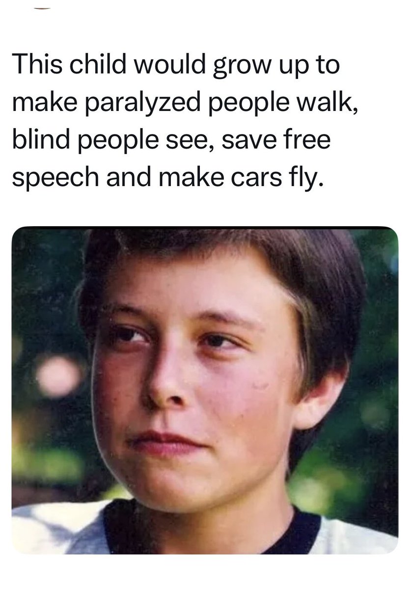 p8riot's tweet photo. @politico He’s healed more people than Jesus, no wonder the racists want to crucify Elon. https://t.co/sq3WEq9ewP