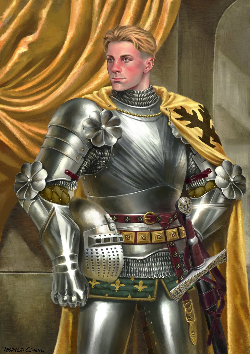 thornedcaine's tweet photo. Sir Hans Capon of Pirkštejn, lord of Rataje nad Sázavou and Polńa 🕊 

#KCD2 https://t.co/7oX6rAFc6T