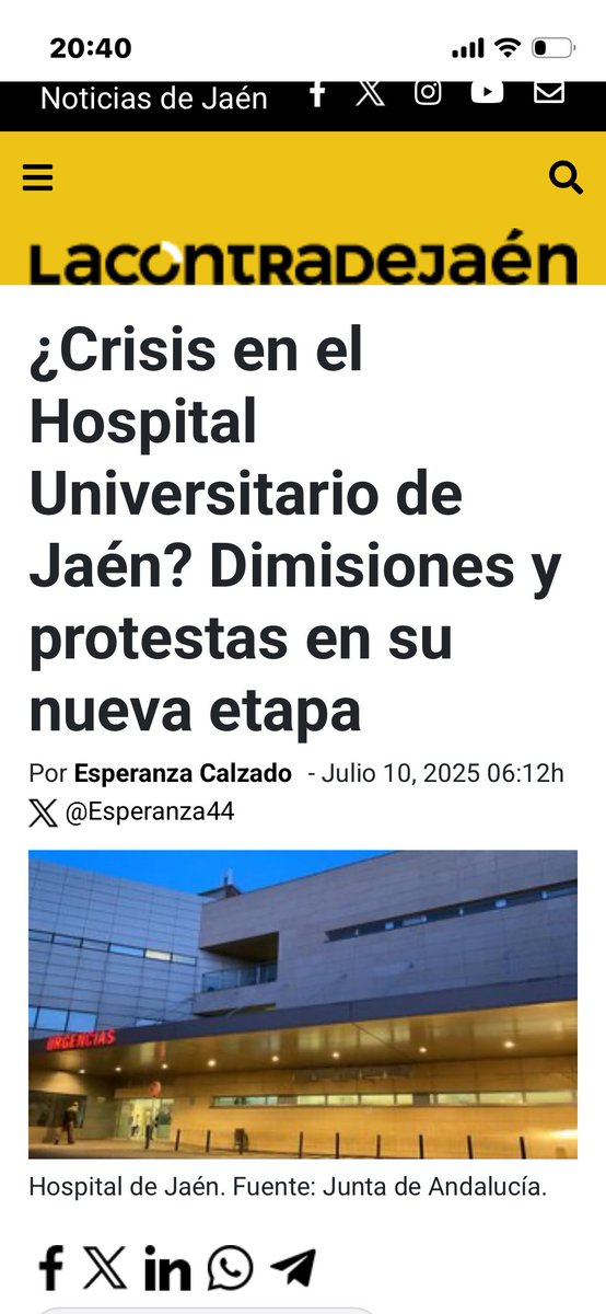AltavozRetumba's tweet photo. 🚨 HOSPITAL DE JAÉN: DE OFICINISTAS DE BASE A DIRECTORES PUESTOS A DEDO.

La crisis que arrancó con la dimisión en bloque de Enfermería y la fuga de profesionales ya es un colapso total: mandos sin tablas en gestión y Jaén líder en listas de espera. 🏥📉

¿Salud o enchufismo?

#Jaén #SAS