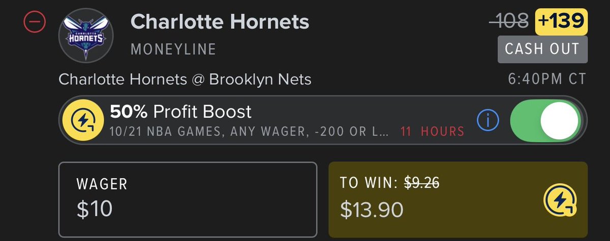 Promos319's tweet photo. FanDuel 50% NBA Boost Token 🏀

Fair value -105, +22.6% EV. Would go up to 5.4 units 🔥

Link to the bet will be in the replies below ⬇️ https://t.co/khVQAMVcbA