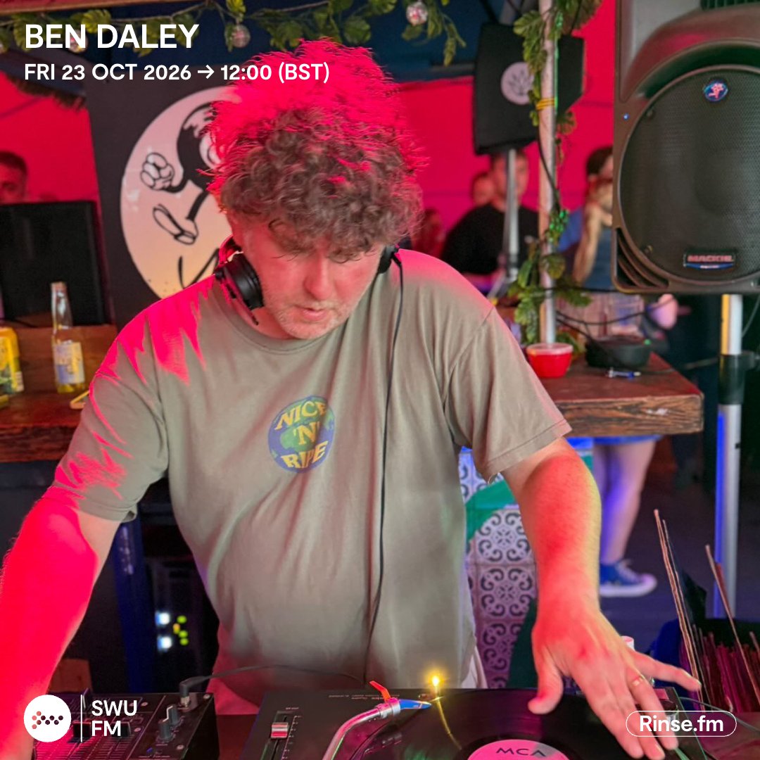 SWUFM's tweet photo. Live it's: Ben Daley

https://t.co/zBWxXSgB91 #SWUFM https://t.co/rvVUEriAVf