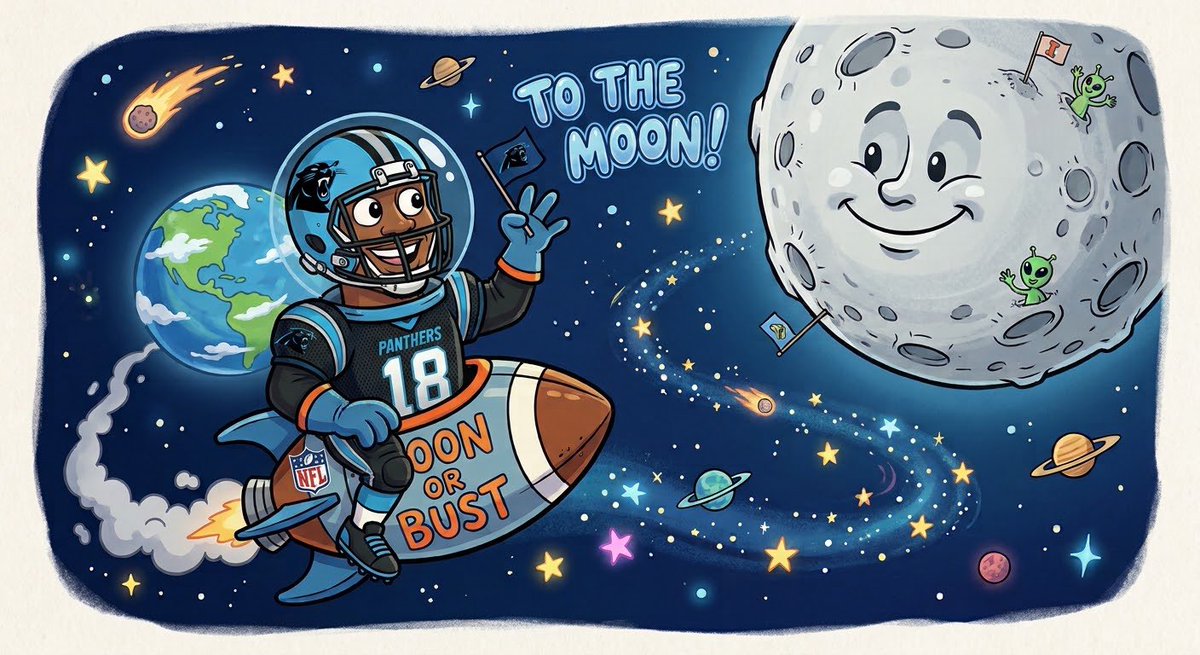 dg3oowee's tweet photo. @SleeperNFL Jalen Coker 🚀🚀🚀 https://t.co/YrQlqRRFr9
