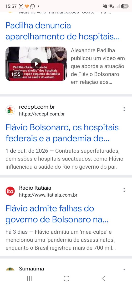 PatriciaLopezPT's tweet photo. Pesquisei sobre Flávio esquema pandemia e olha só o que apareceu.  To chocada 😲. https://t.co/ZRvdYhB2Jj