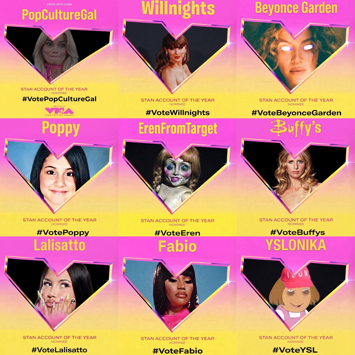 erenfromtargets's tweet photo. Stan Account Of The Year Noms https://t.co/jOGHPsw6X5