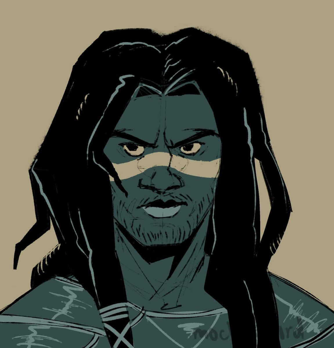mocking_th_bird's tweet photo. Day 20 of #swtober – Quinlan Vos!! https://t.co/DtAohSNkrV