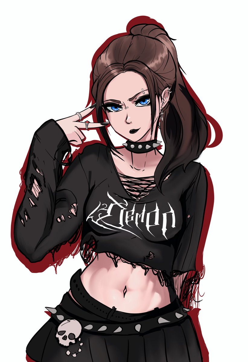 Redpostit101's tweet photo. Goth Claire Redfield https://t.co/235Y1KGFVb