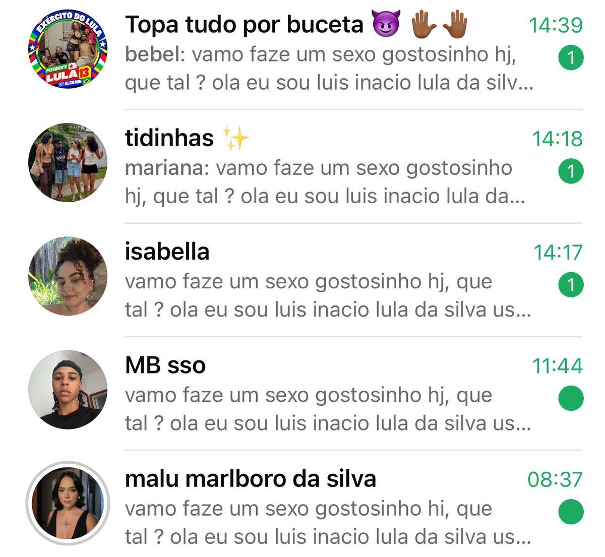 vinibelinho's tweet photo. calma Luizes Inacios Lula da Silva eu transarei com todos❗️ https://t.co/786x7Hl83k