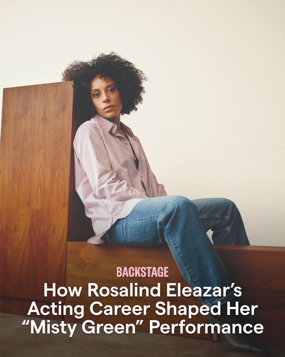 Backstage's tweet photo. Rosalind Eleazar channeled her own career highs and lows into Chris Rock's, 'Misty Green.' She shares how she shaped the role—and landed it despite an audition where almost everything went wrong: https://t.co/9GjC4YohSC https://t.co/uGUum6oDVq